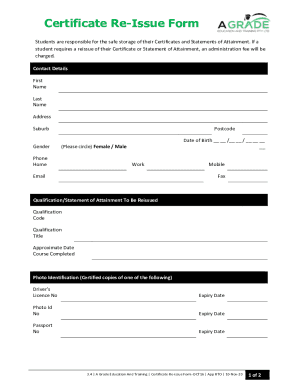 Form preview