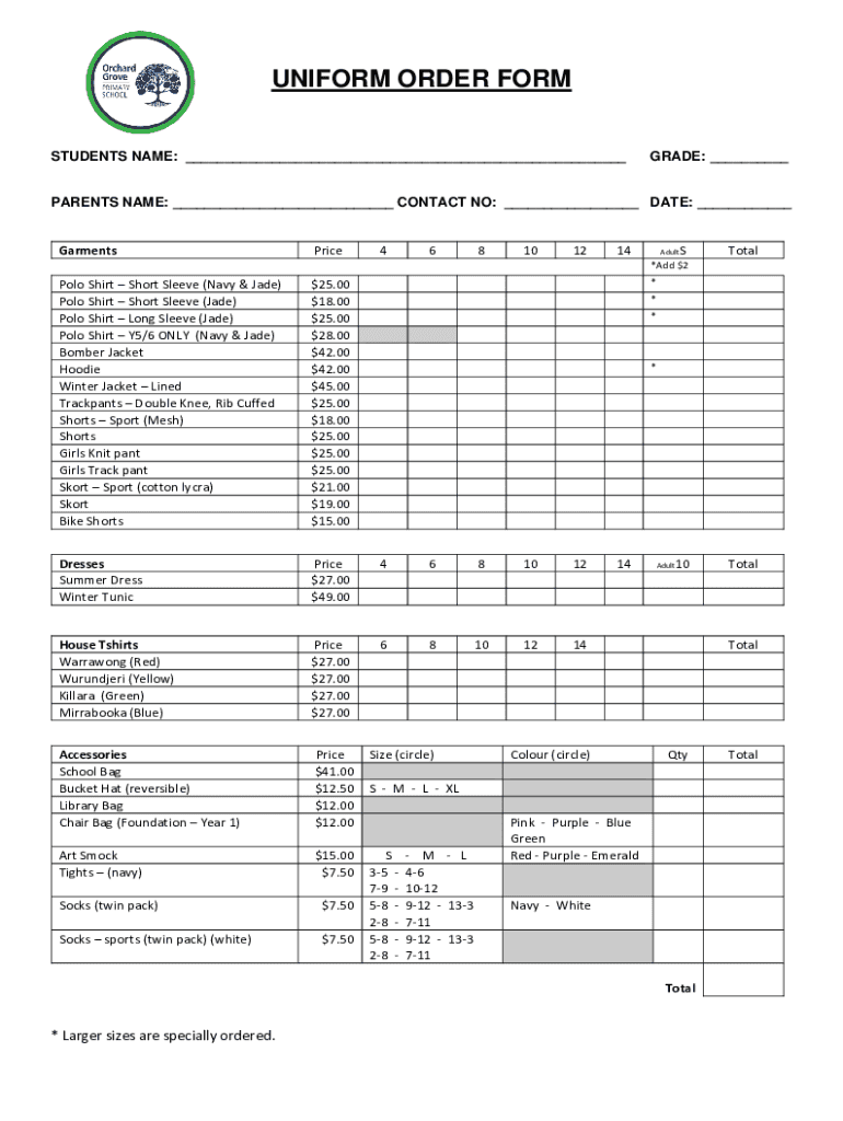 Form preview