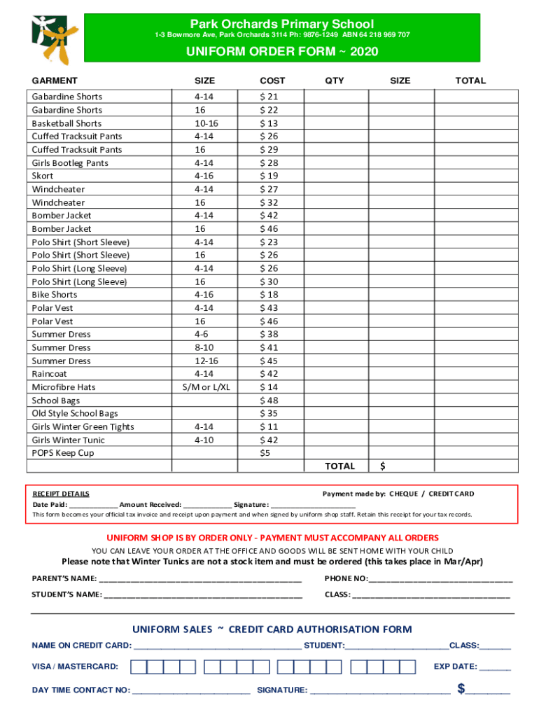 Form preview