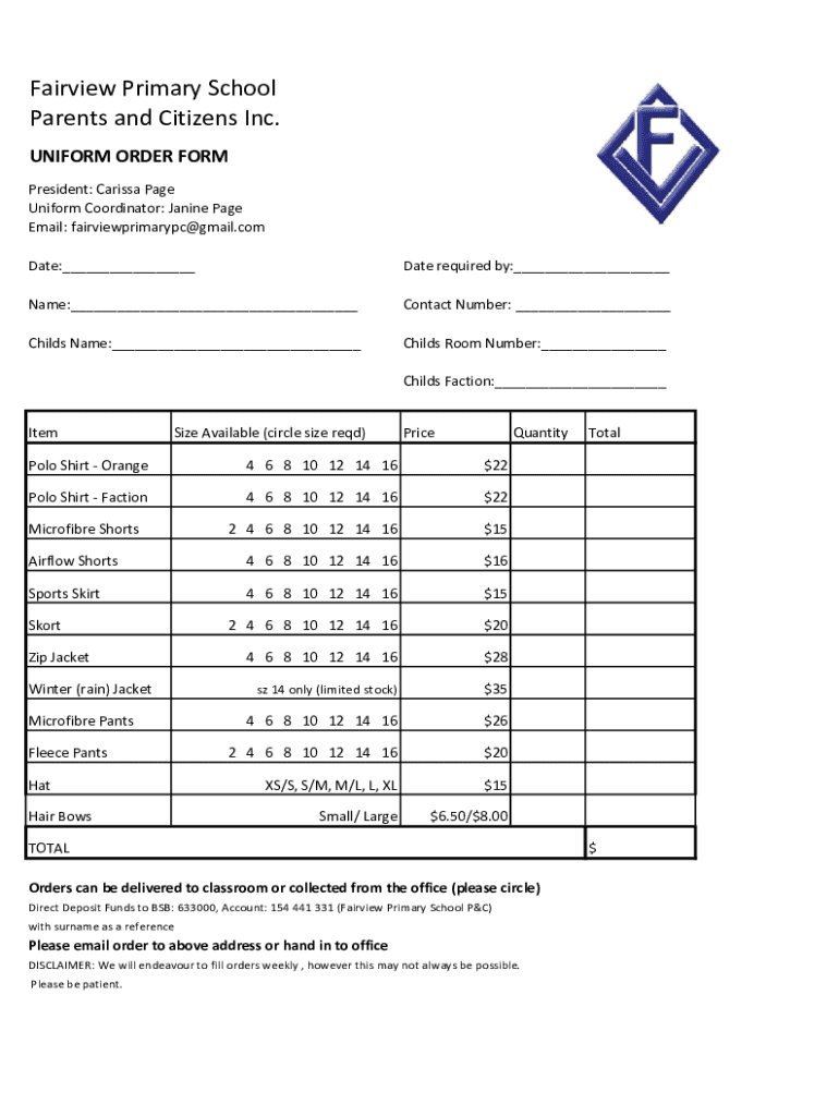 Form preview
