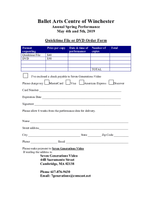 Form preview