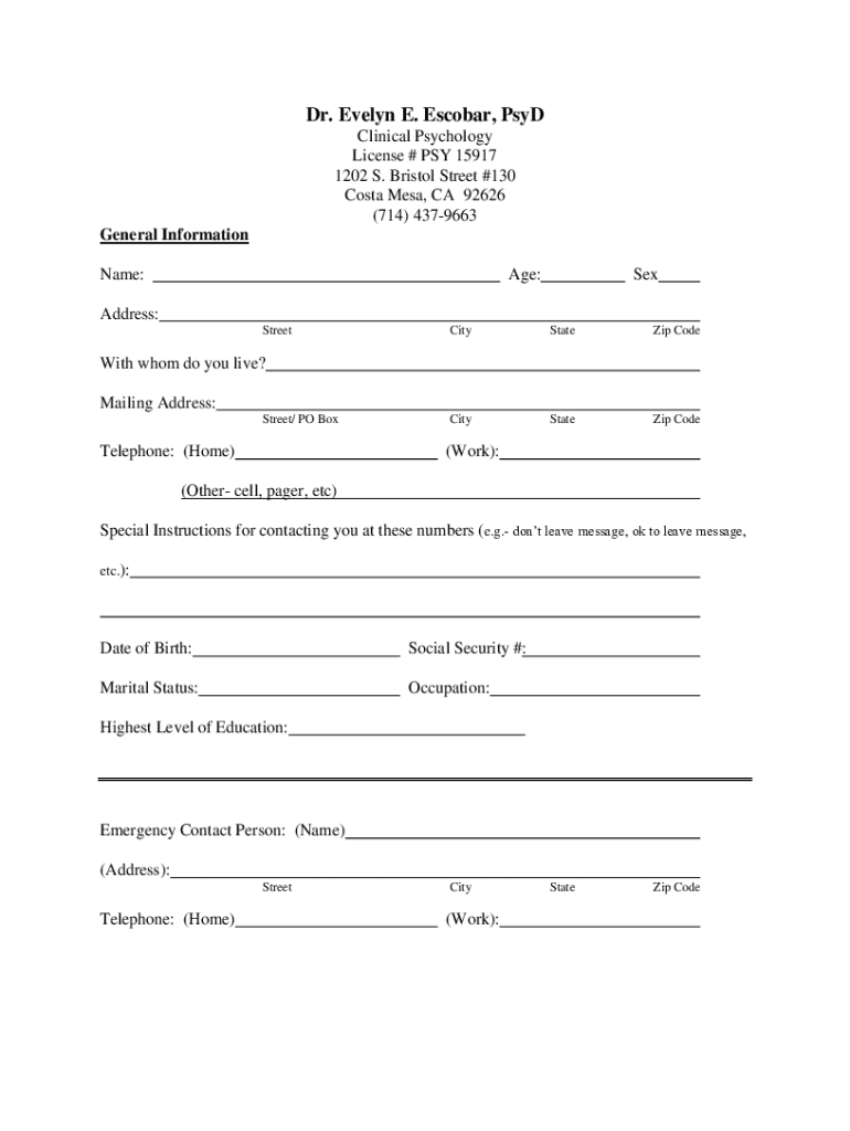 Form preview