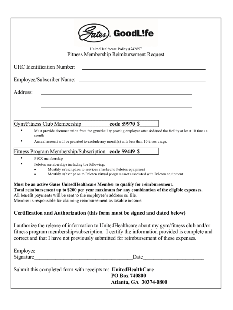 Fillable Online PDF Oxford Sweat Equity ProgramReimbursement form Fax