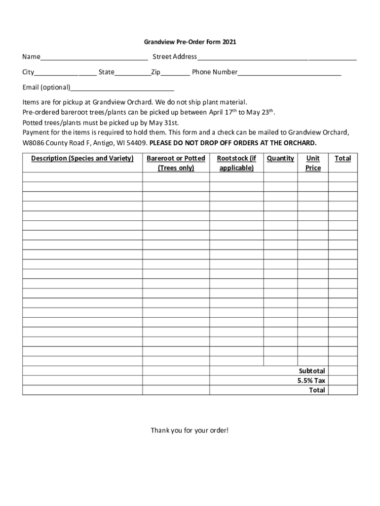 Form preview