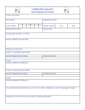 Form preview