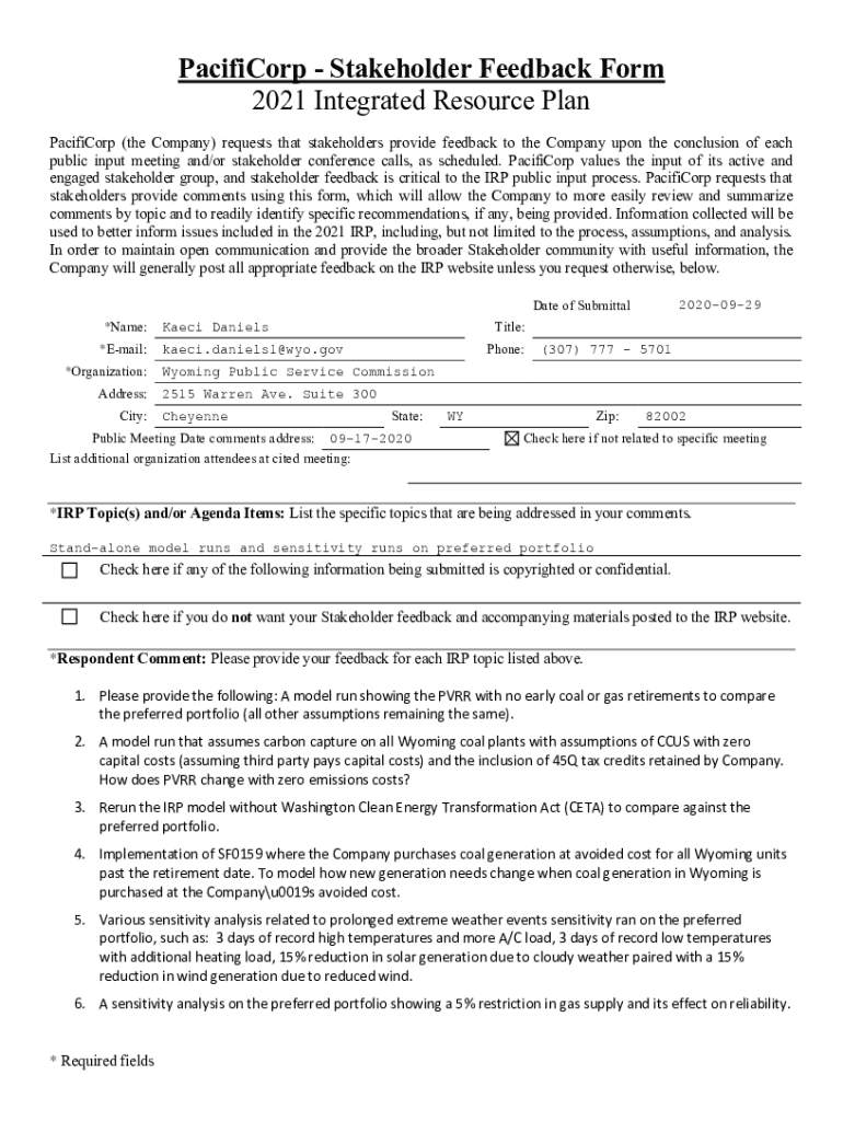 Form preview