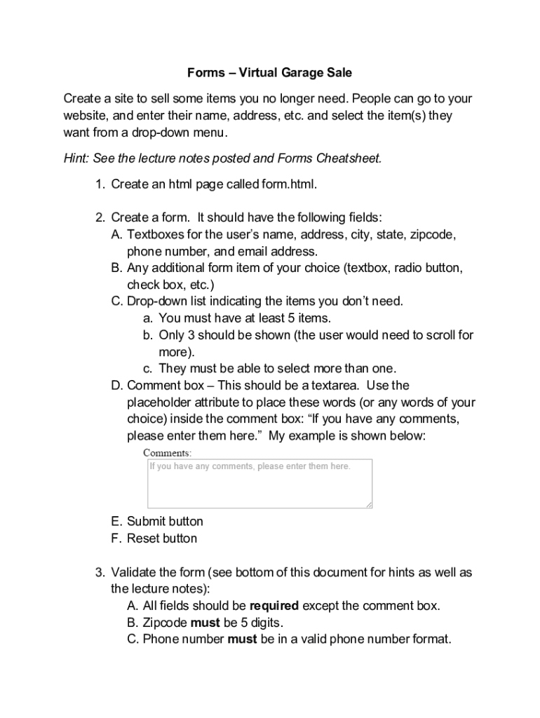 Form preview