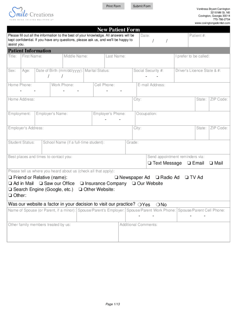 Form preview