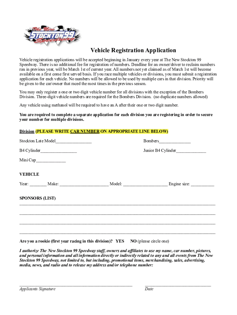 Fillable Online Vehicle Registration Requirements & InformationDMV