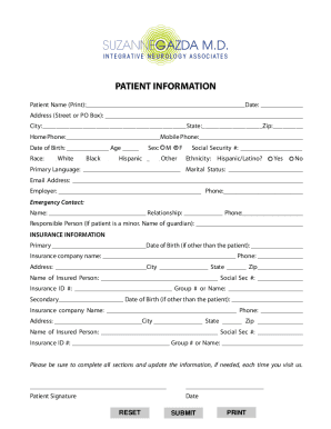 Form preview