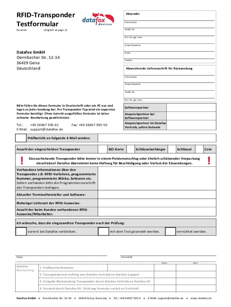 Form preview