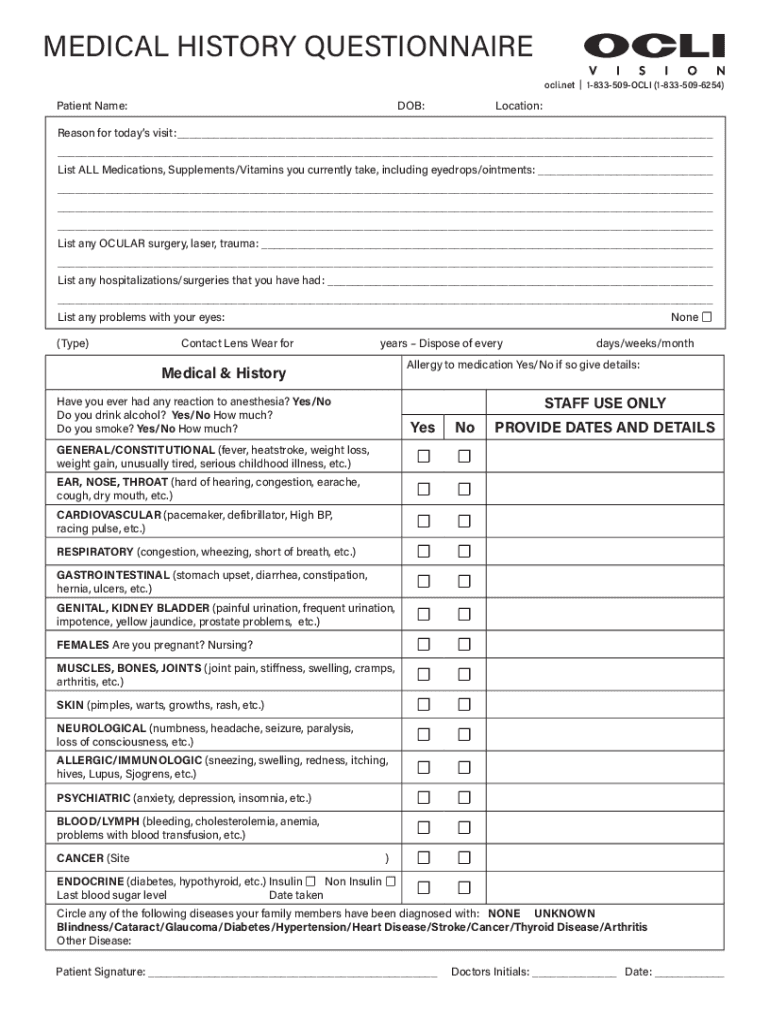Eye Care ServicesOCLI Vision Preview on Page 1