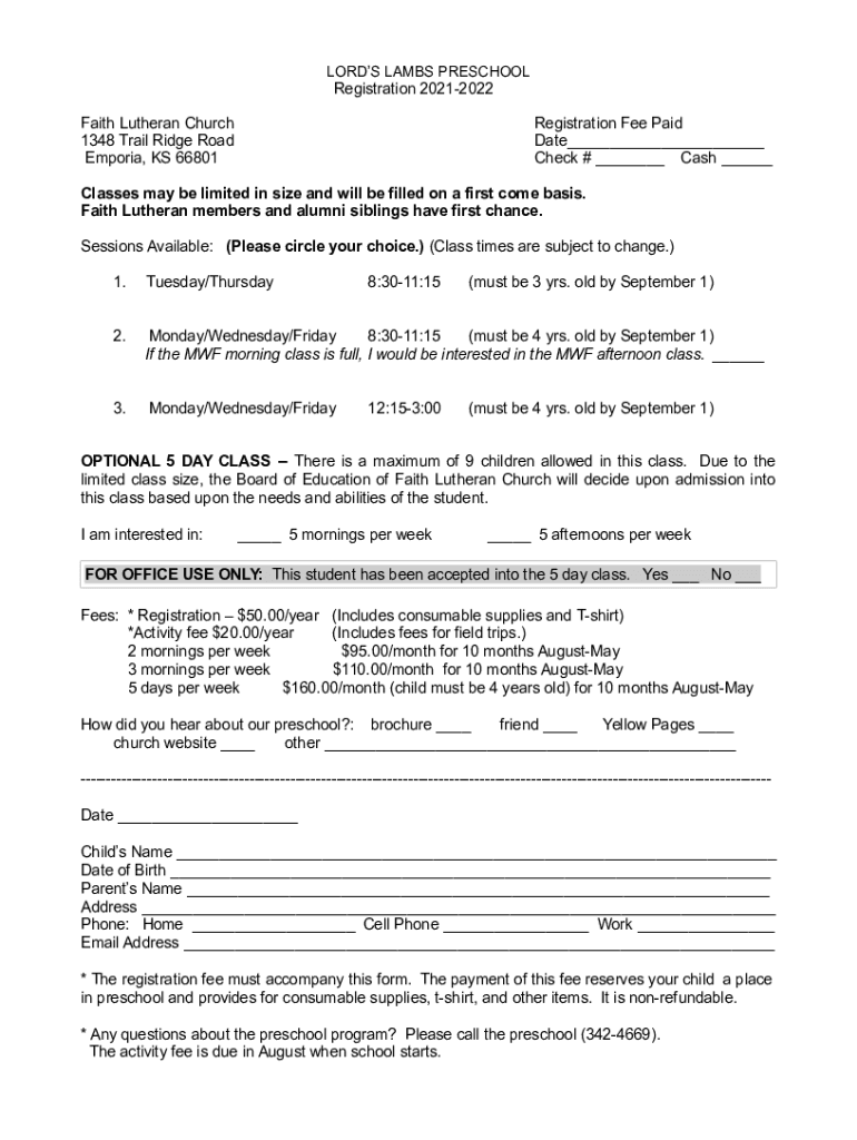 Form preview
