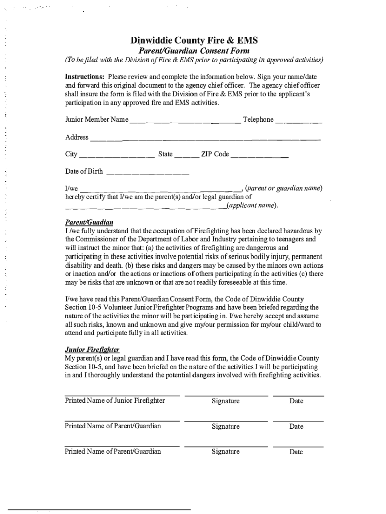 Dinwiddie County Fire and EMS Preview on Page 1