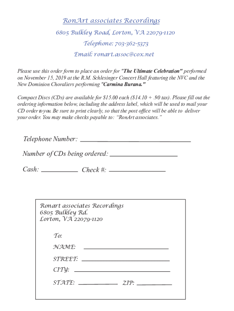 Form preview