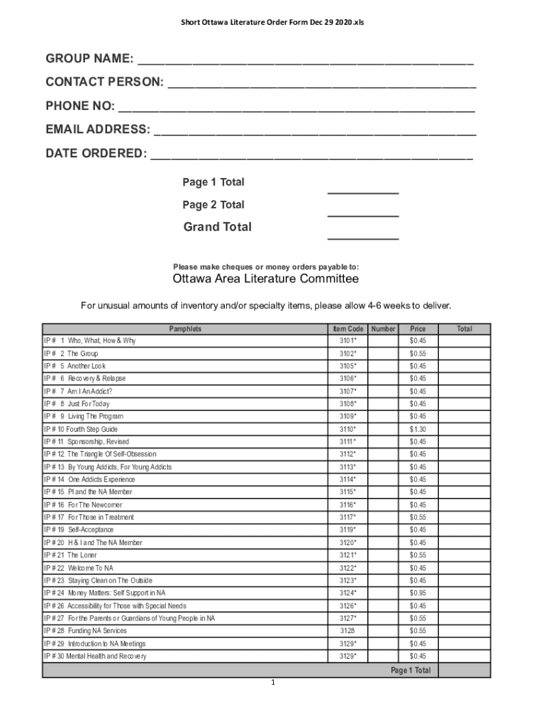 Form preview