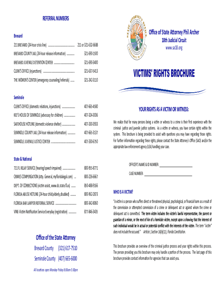 Fillable Online The Florida Bar Lawyer Referral ServiceBrevard County