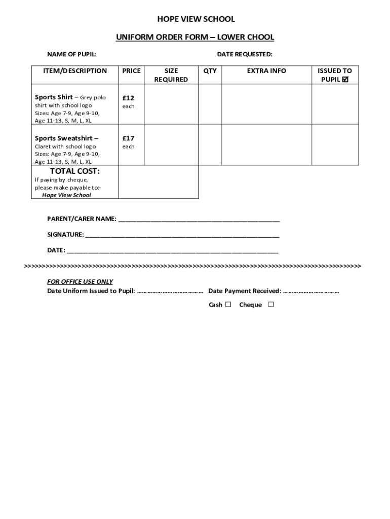 Form preview