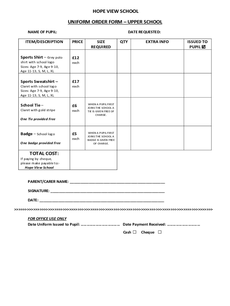 Form preview