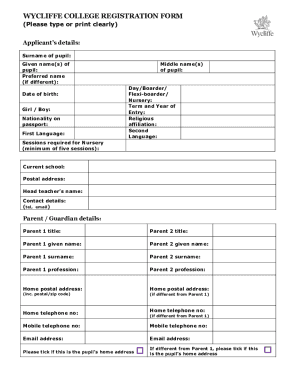 Form preview