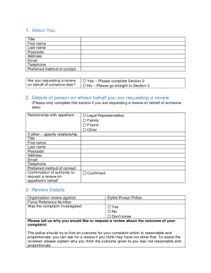 Form preview