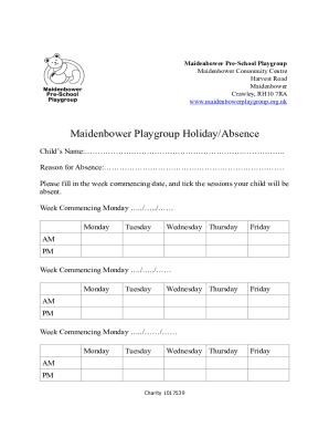 Form preview