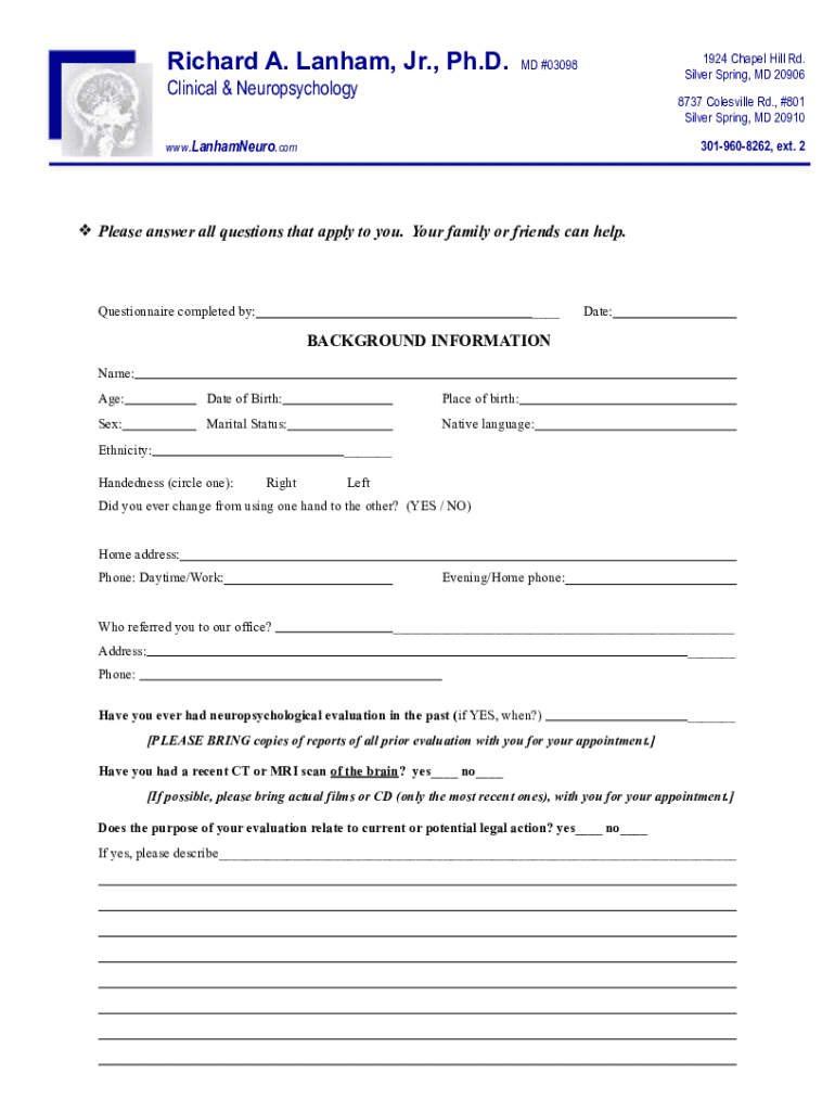 Form preview