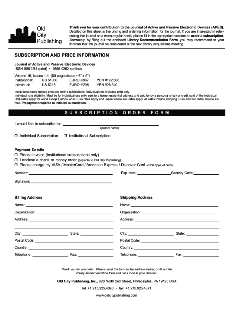 Fillable Online Active and Passive Electronic ComponentsExamples
