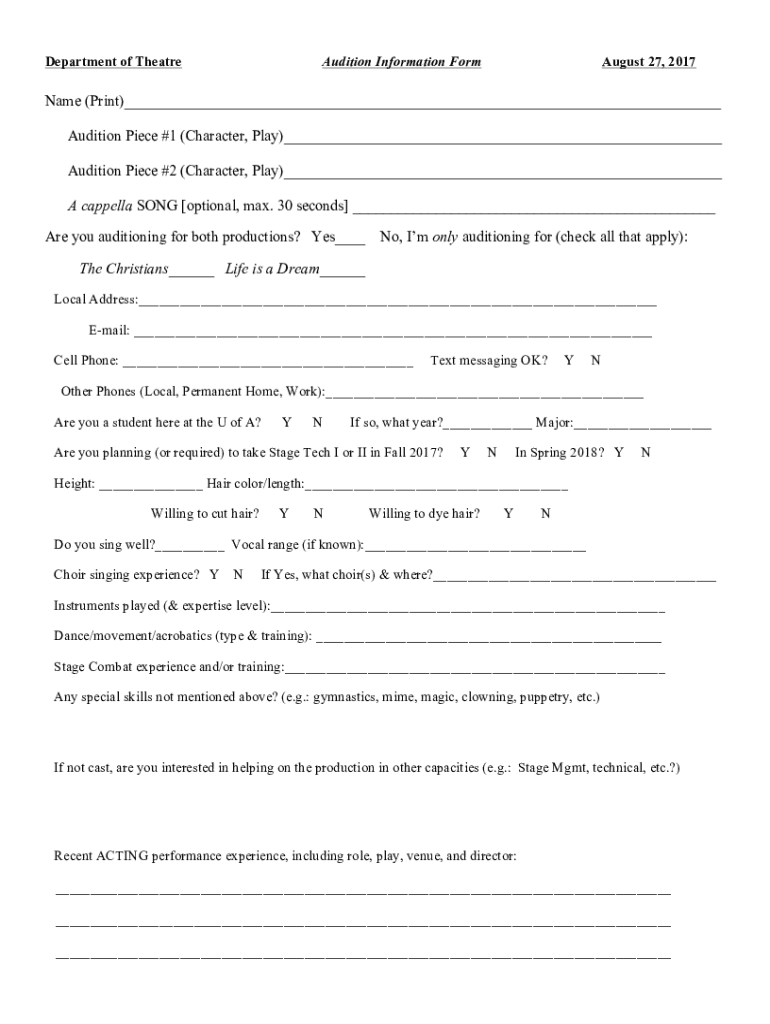 Form preview