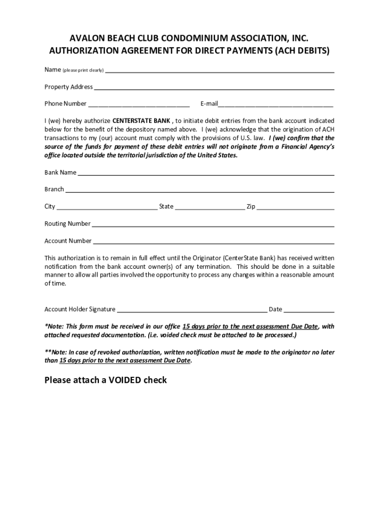 Fillable Online Avalon Condos, Avalon NJ to Your Community