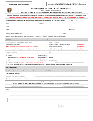 VTU Provisional Degree Certificate &amp;amp; Marks Card Step by step proceduJnana Sangama, Belagavi- 590018 Application for Issue of DocumentVTU Provisional Degree Certificate &amp;amp; Marks Card Step by step proceduVTU 2021 Application Form (Out So