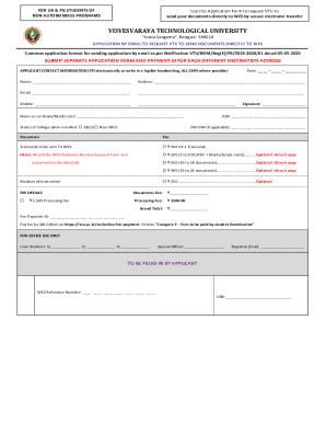 Transcript from VTU to WESCanada Immigration Forum