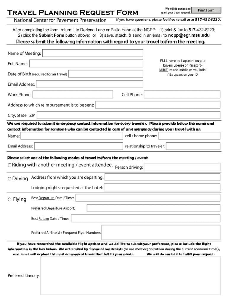 Form preview