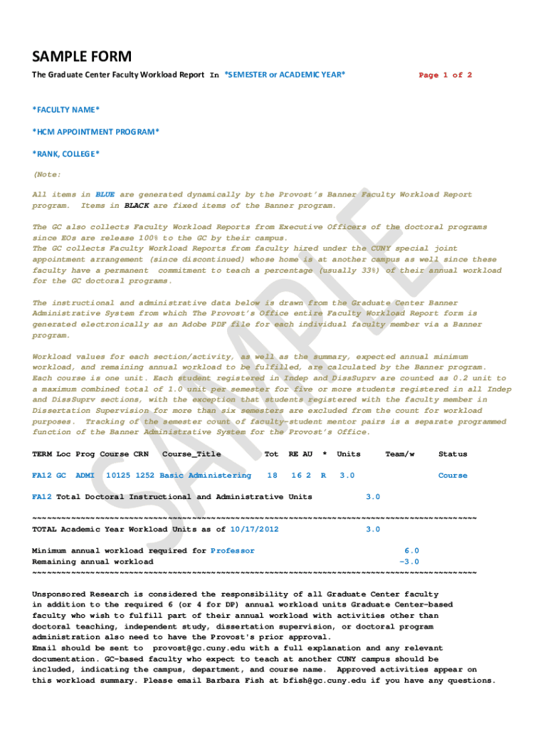 Form preview
