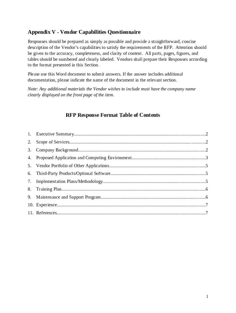 Capability Statement Worksheet Preview on Page 1