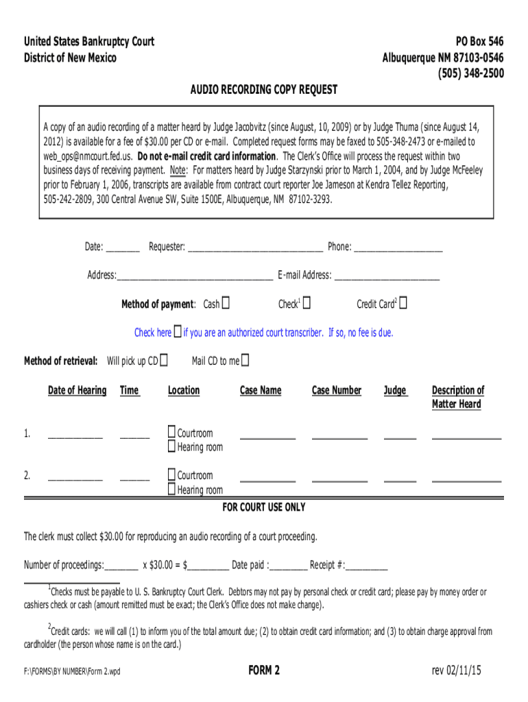 Form preview