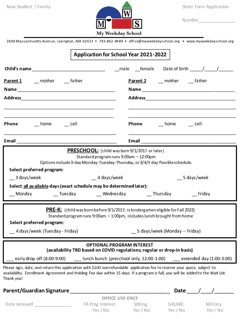 Form preview