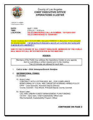 TELECONFERENCE CALL-IN NUMBER: 1(415)655-0001