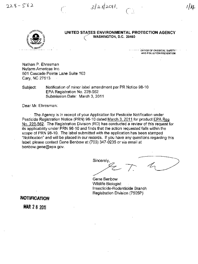 Fillable Online U.S. EPA, Pesticides, Label, MALLET 7.1 PF INSECTICIDE