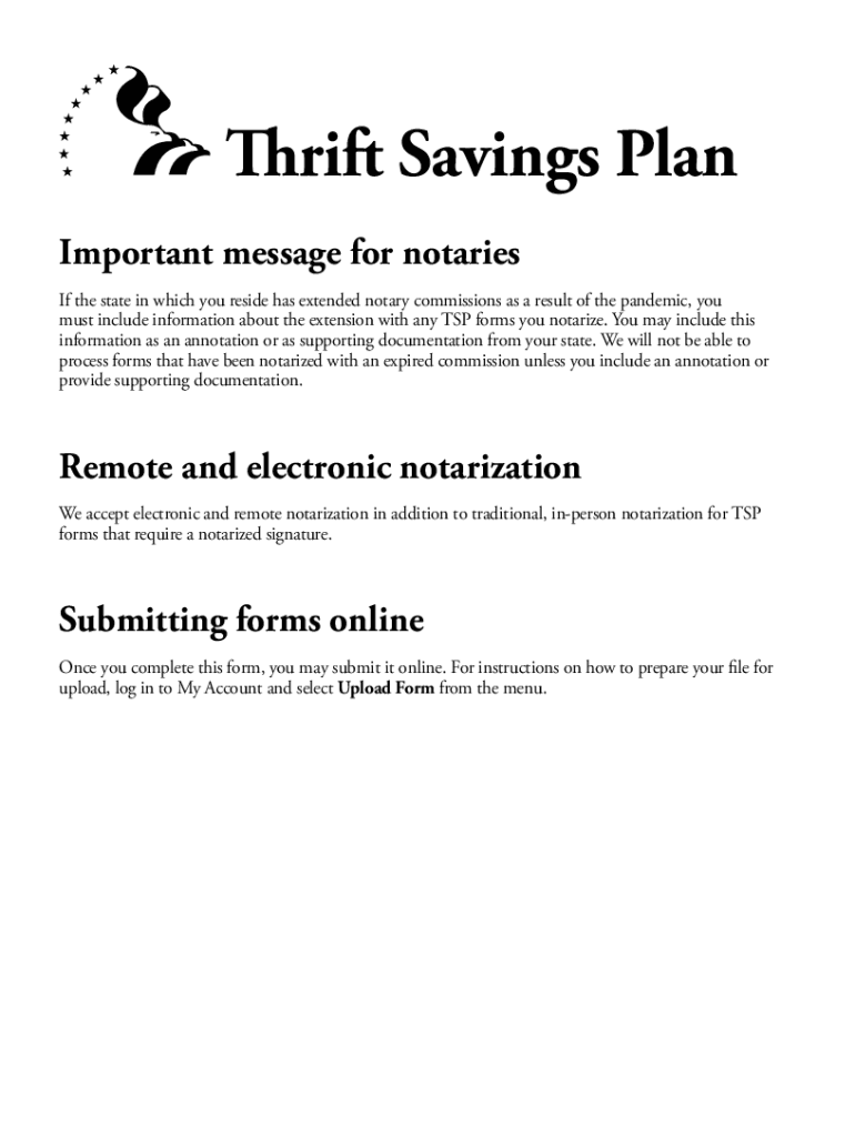 tsp refund request form Preview on Page 1