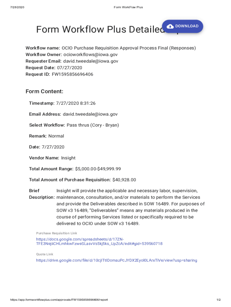 Form preview