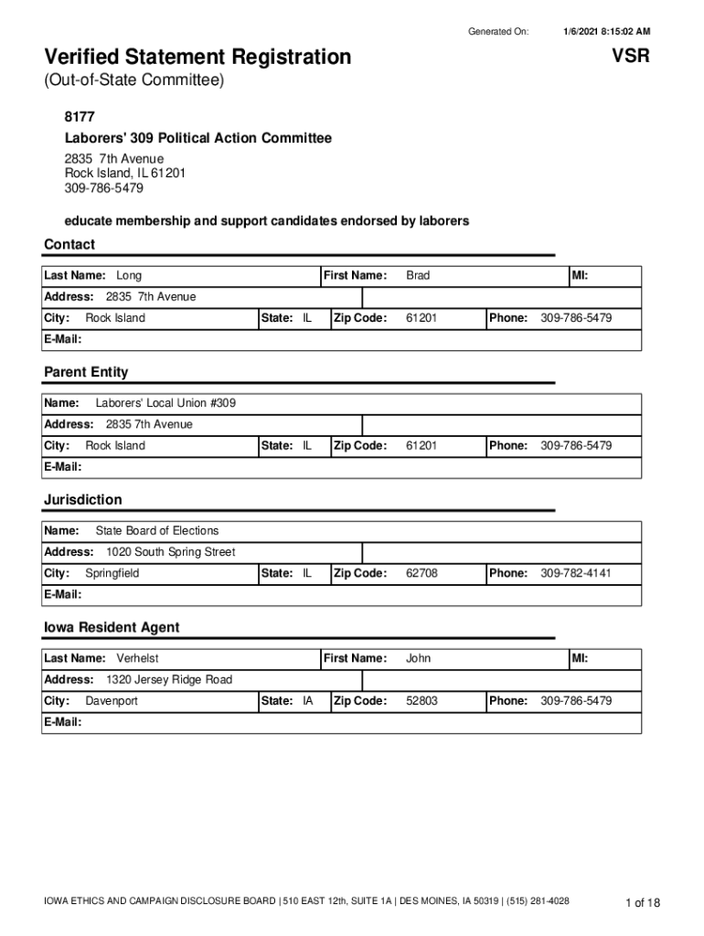 Form preview
