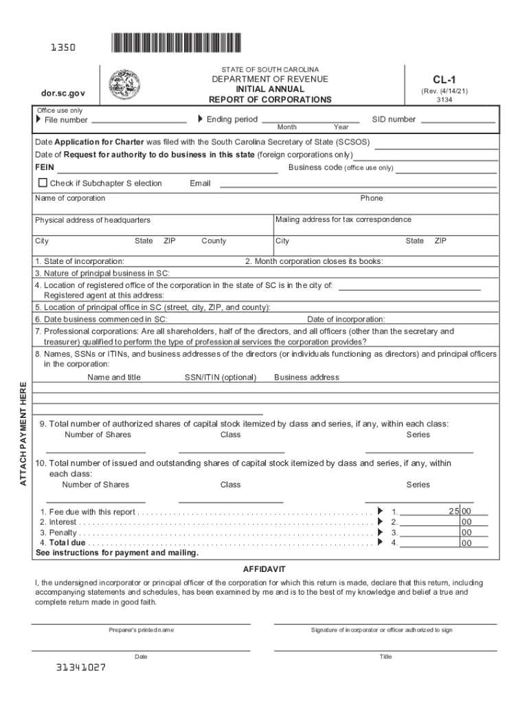 cl 1 form Preview on Page 1