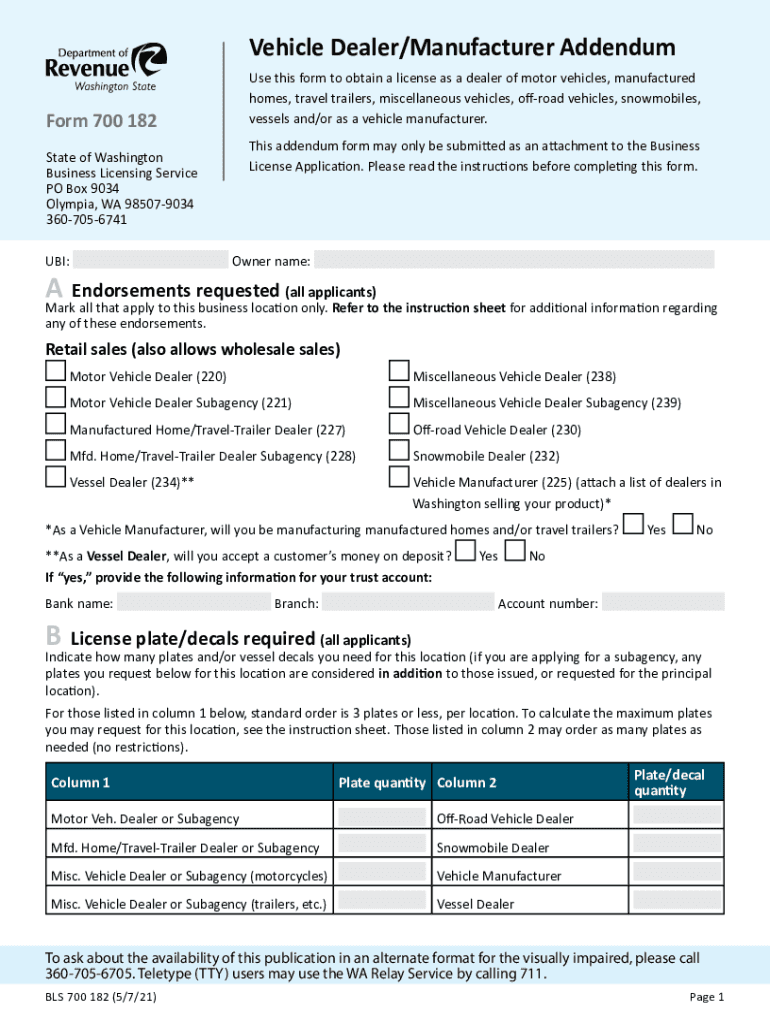 vehicle dealer Preview on Page 1