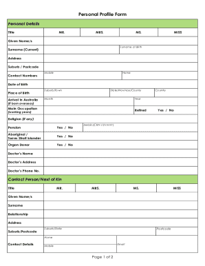 Personal Profile Form.docx