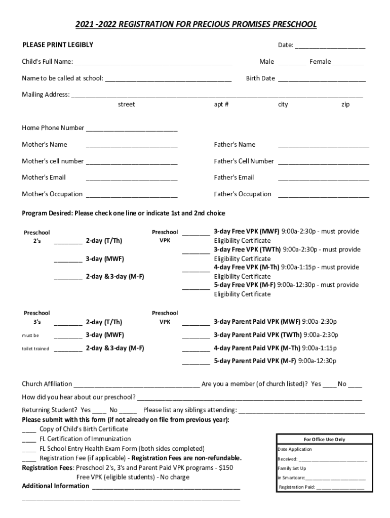 Form preview