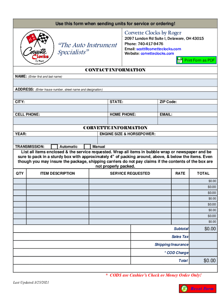 Form preview