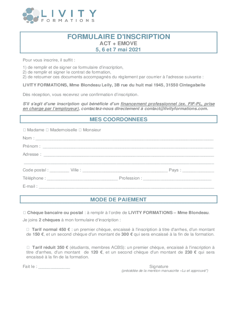 Form preview