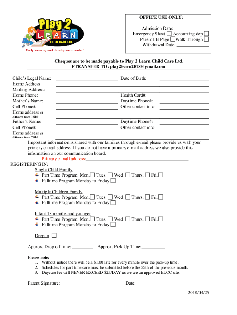 Form preview