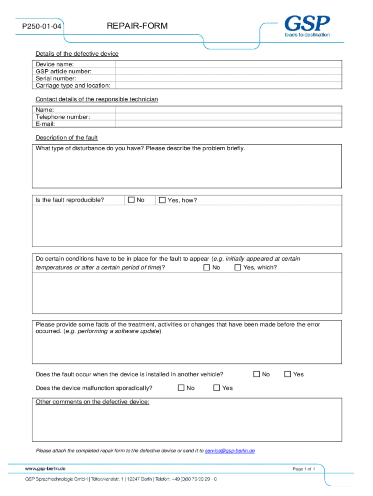 Form preview